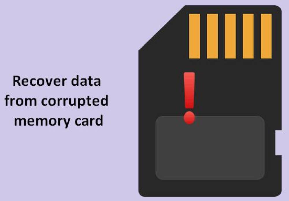 How can i fix a corrupted sd card？