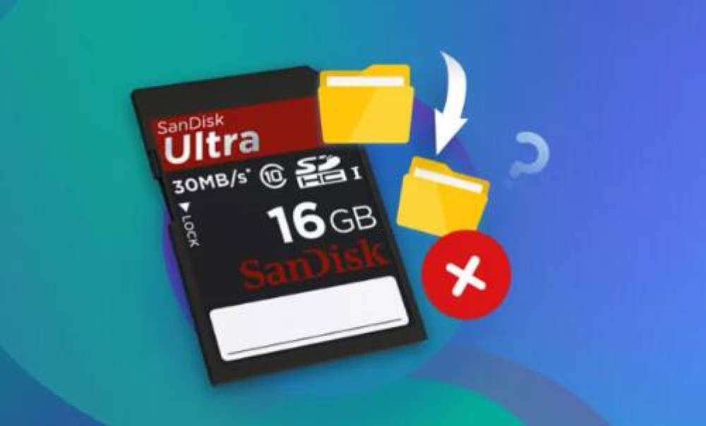 How to restore deleted items from sd card?