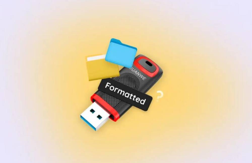 How to recover data after USB flash drive formatted? Easy way to share!