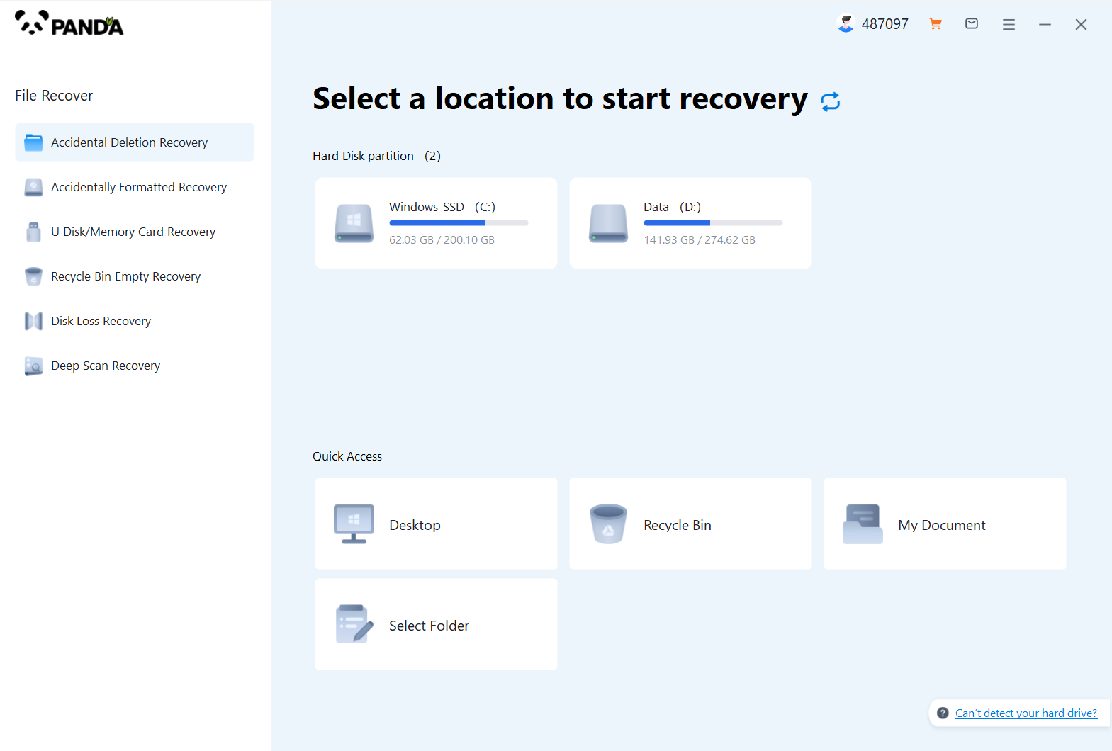 Can the data on the mobile hard drive be recovered if it is lost?