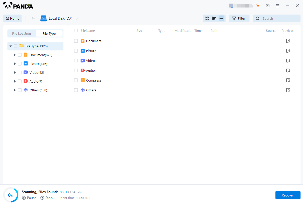 Recover data from a hard drive accidentally formatted