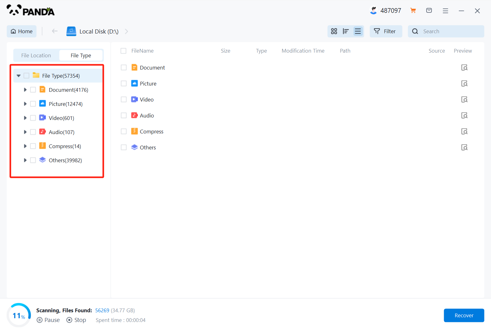 Can the data on the mobile hard drive be recovered if it is lost?