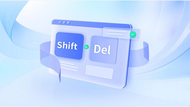Recover files deleted with shift delete​