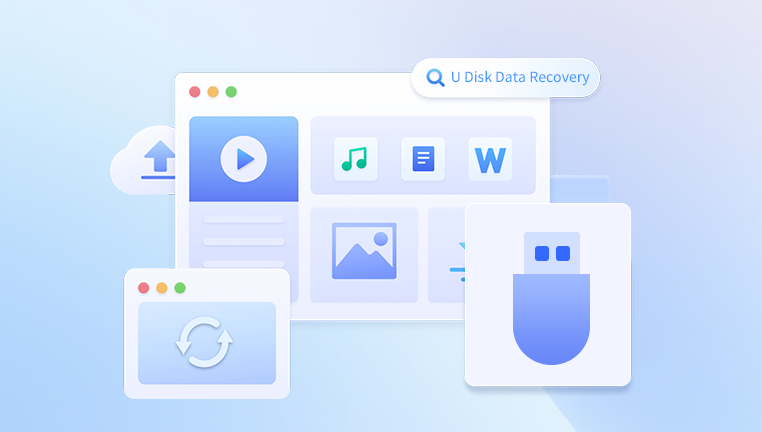 Recover deleted files from usb​